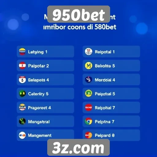 Métodos de pagamento aceitos no 950bet
