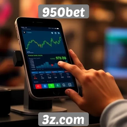 Experiência de usuário no site 950bet